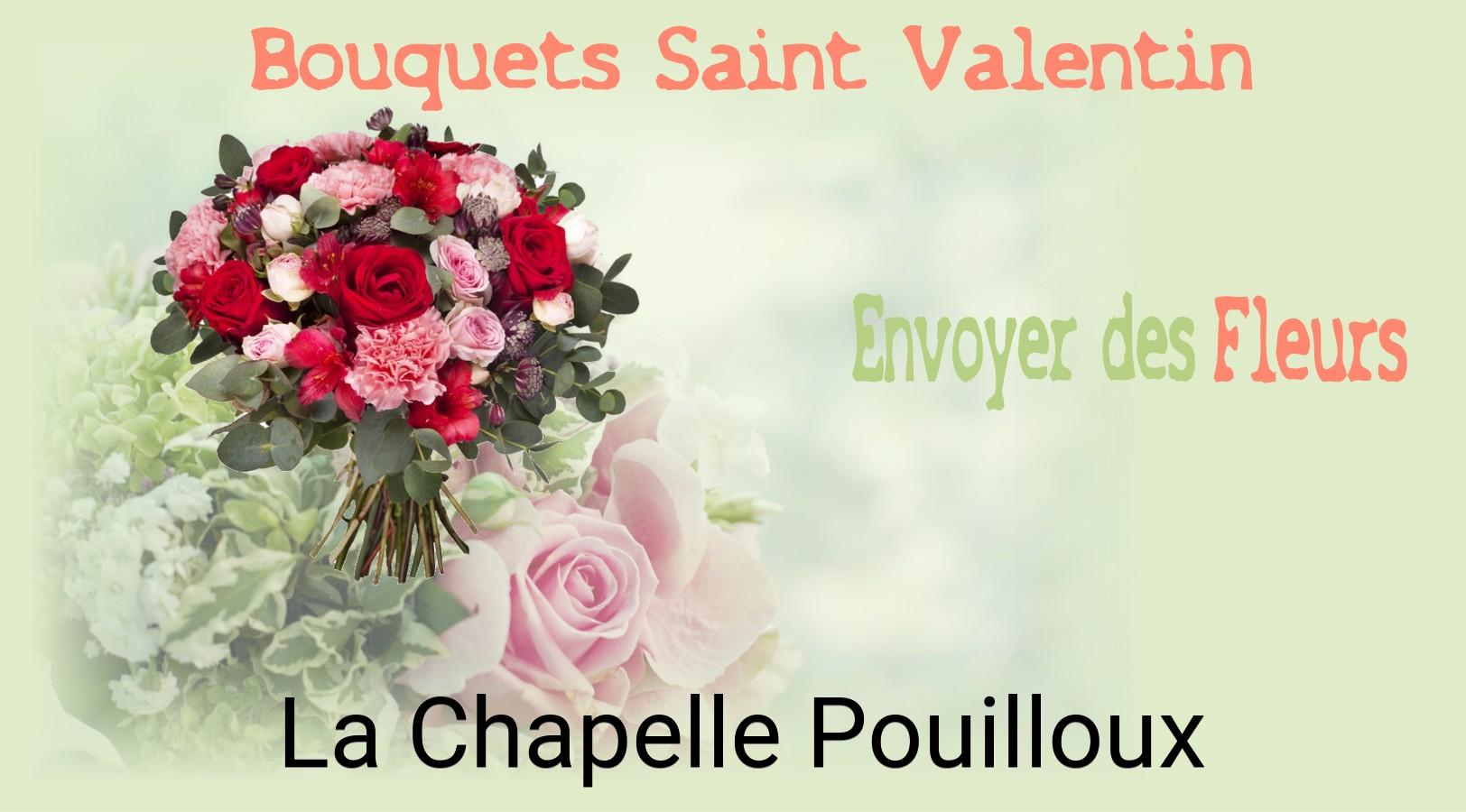 Roses de Saint-Valentin livrées à La Chapelle-Pouilloux
